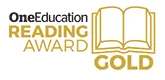 One Education Reading Award Gold One Education Reading Award Gold logo